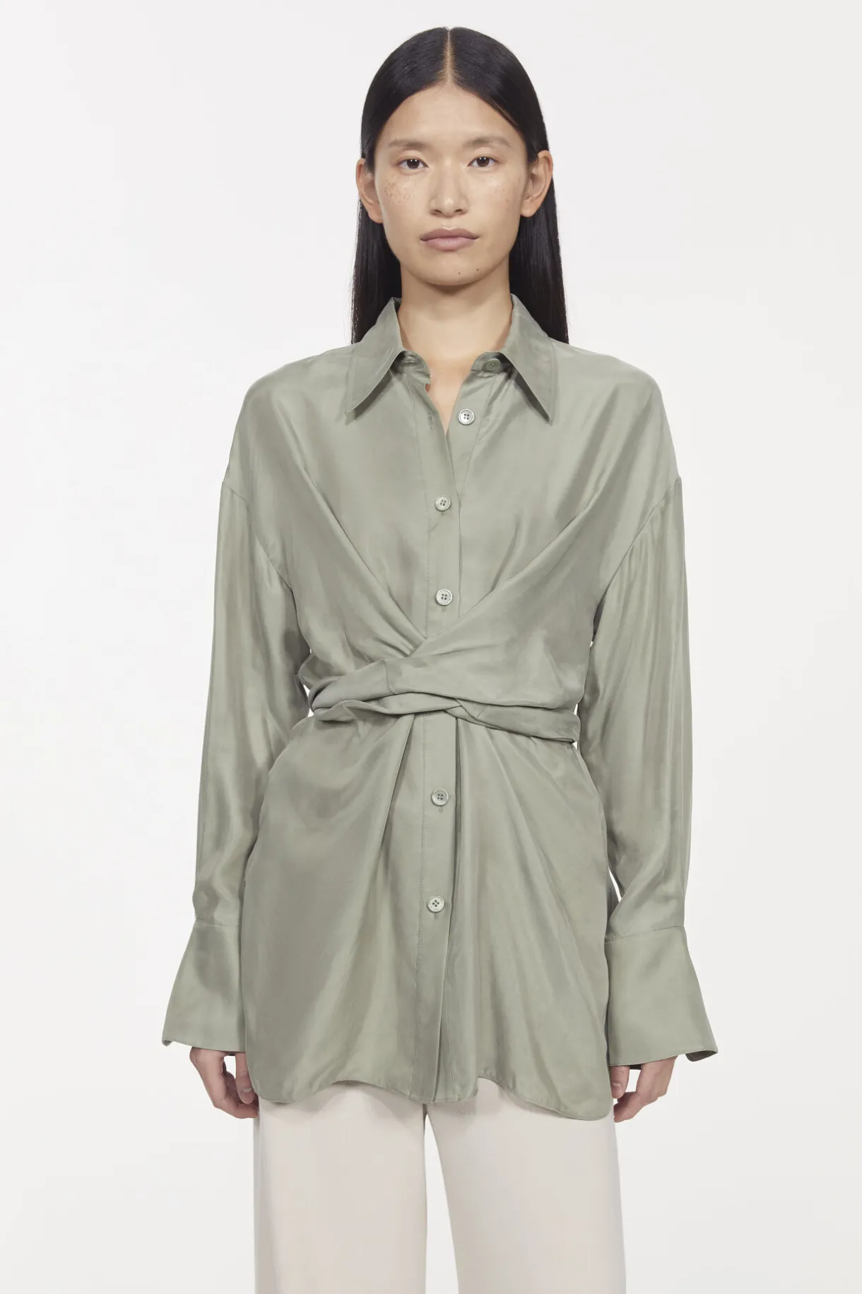 Almond Peach Twill Shirt^Rodebjer Clearance