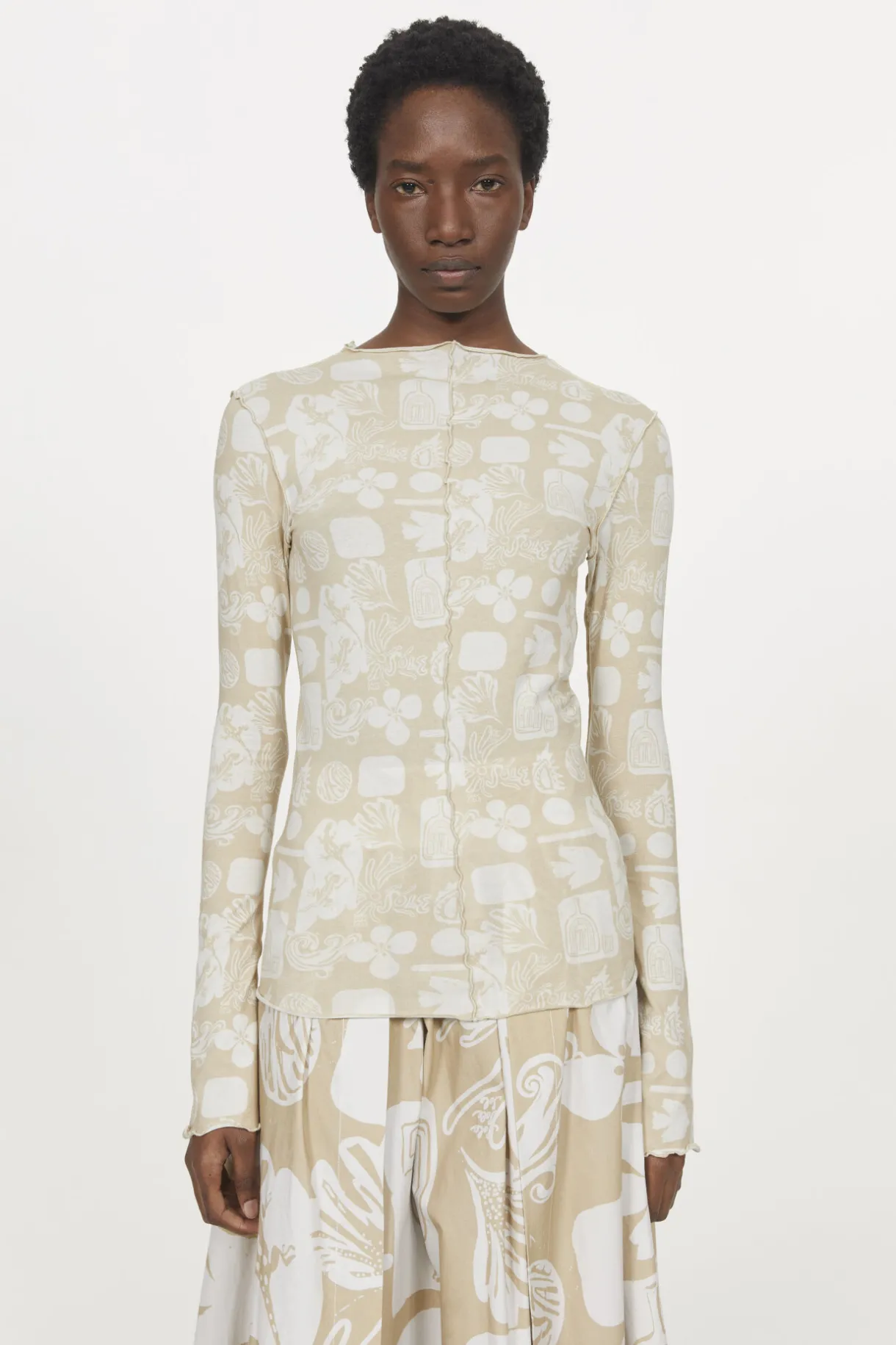 Columbina Sketchbook Jersey Top^Rodebjer New