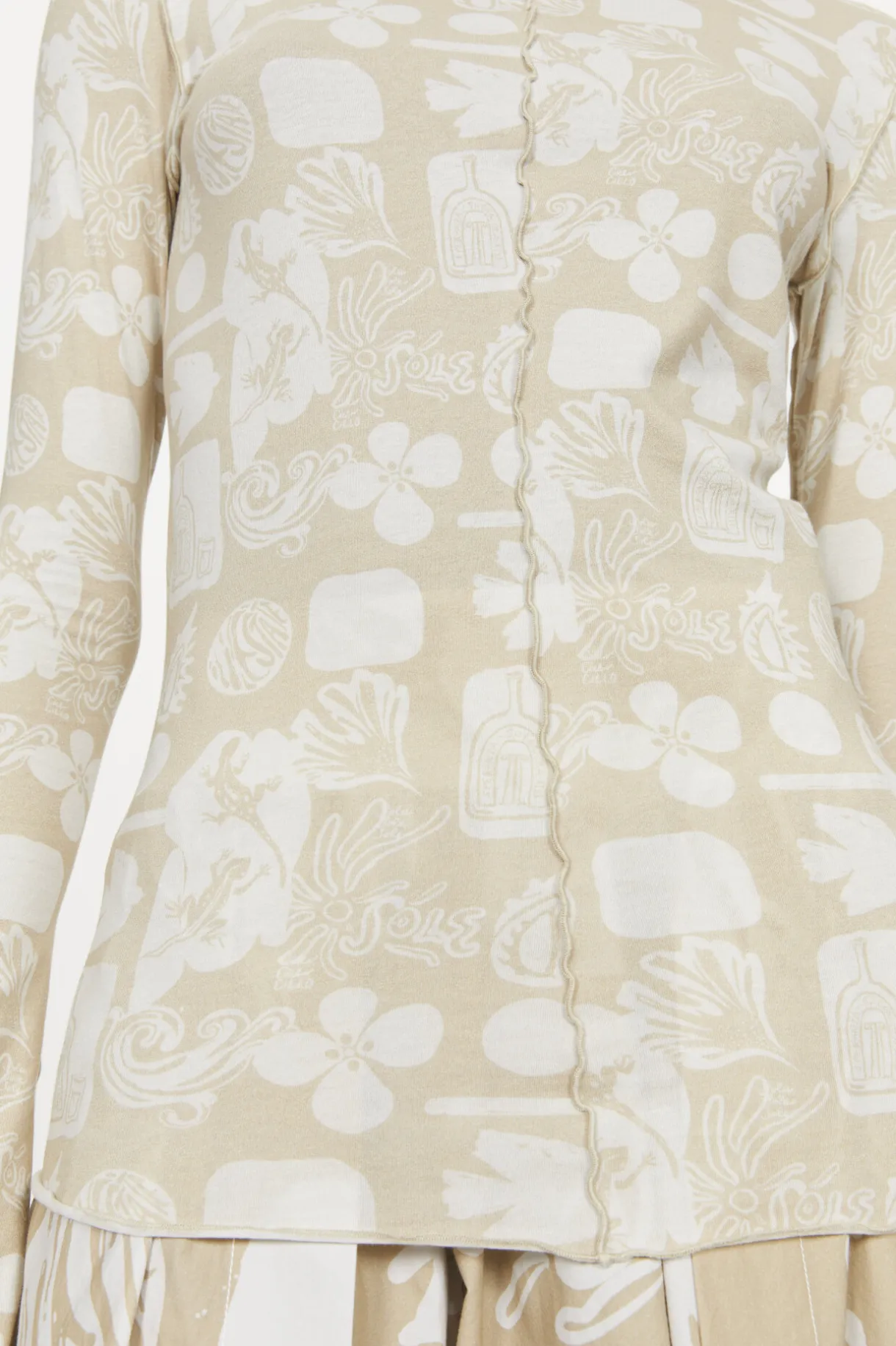 Columbina Sketchbook Jersey Top^Rodebjer New