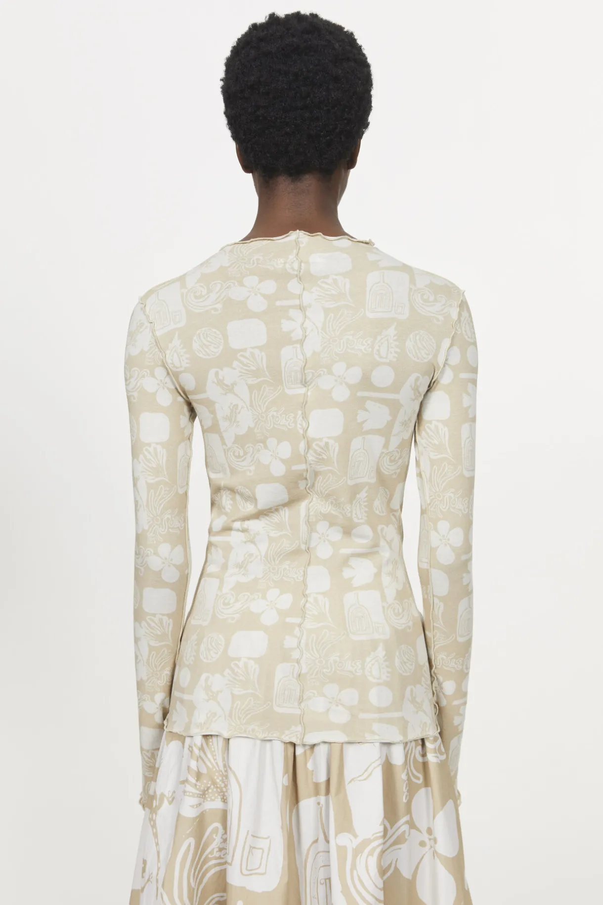 Columbina Sketchbook Jersey Top^Rodebjer New
