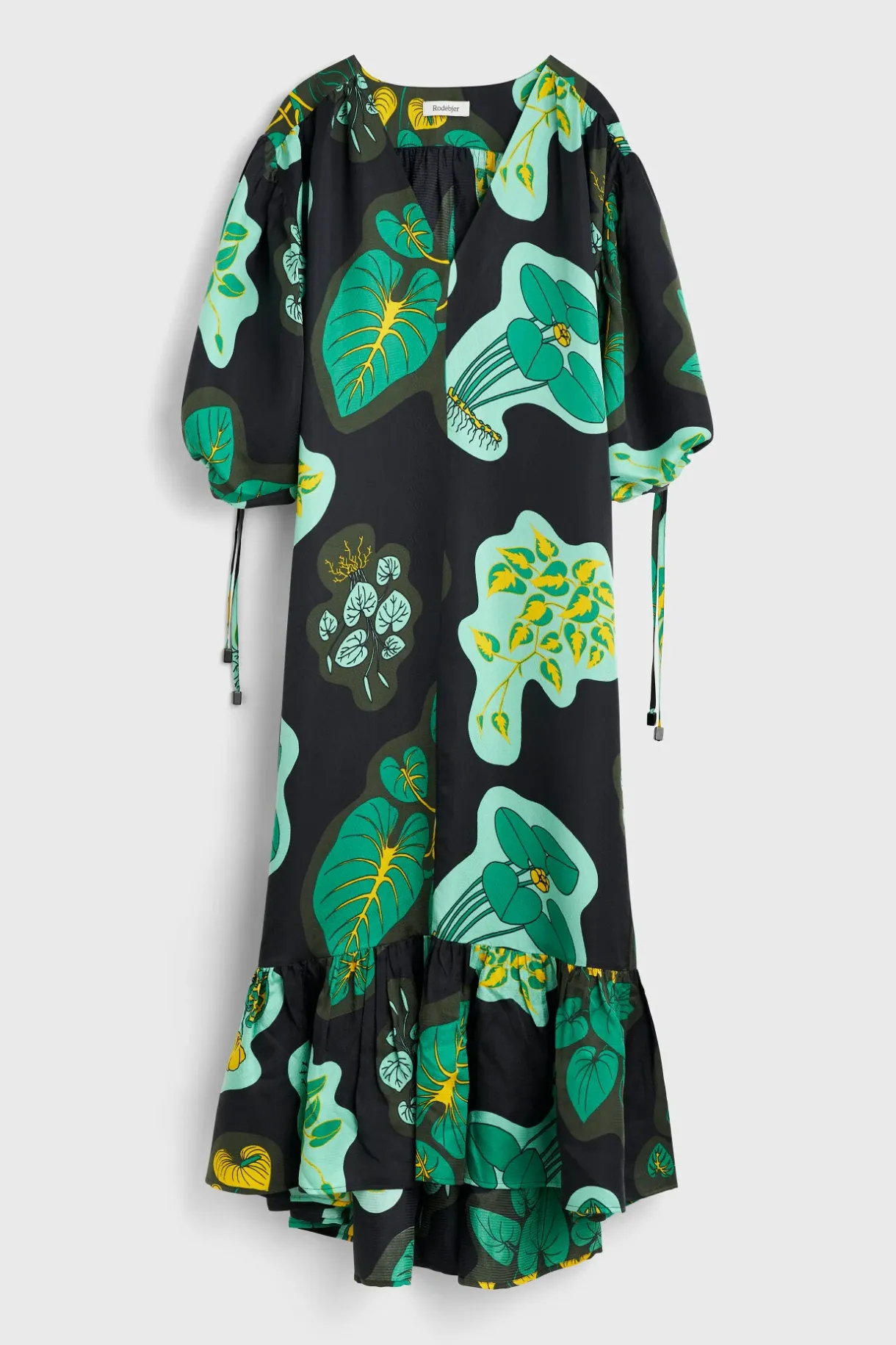 Dakota Leaf Hammered Dress^Rodebjer New