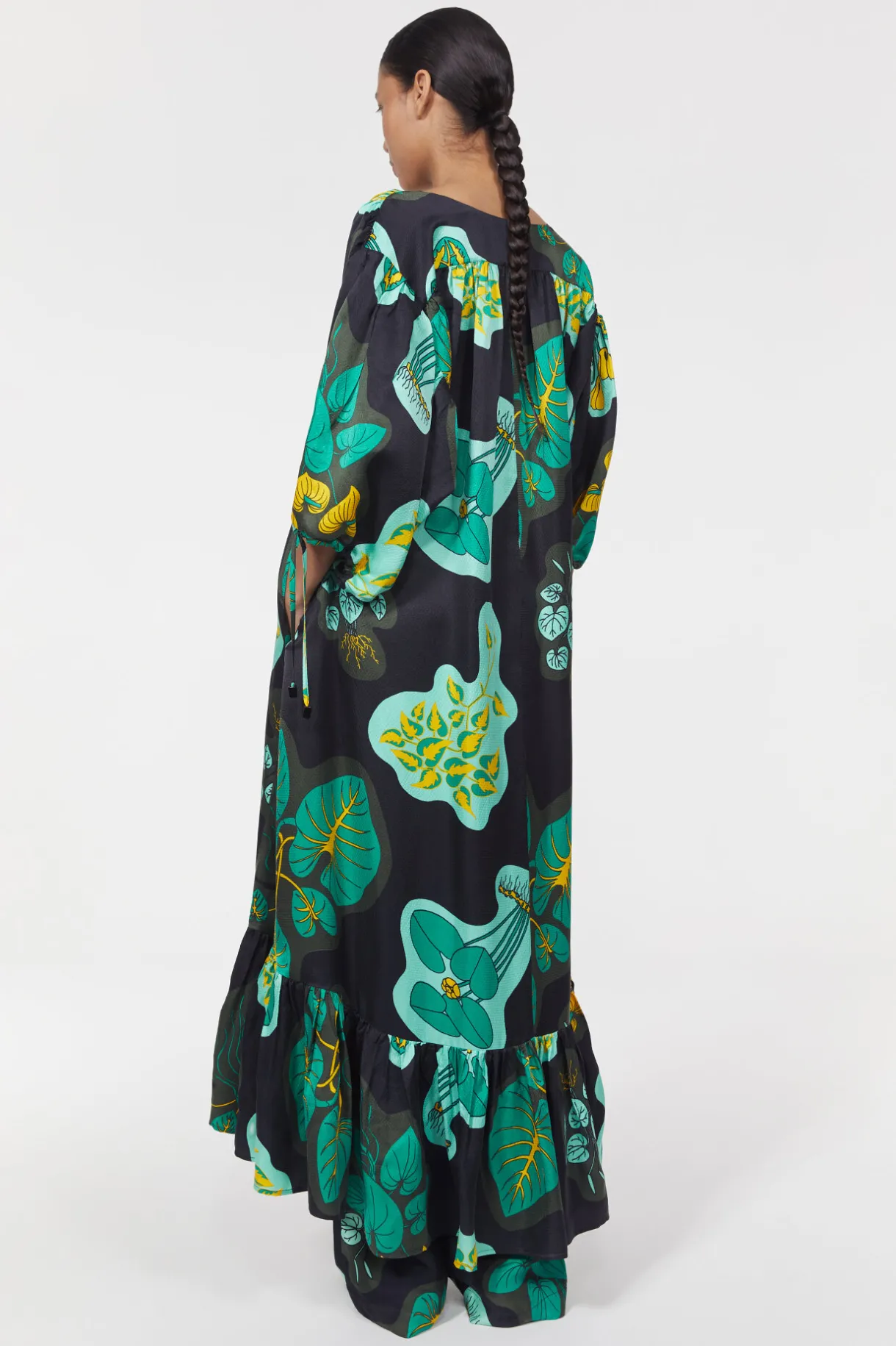 Dakota Leaf Hammered Dress^Rodebjer Sale