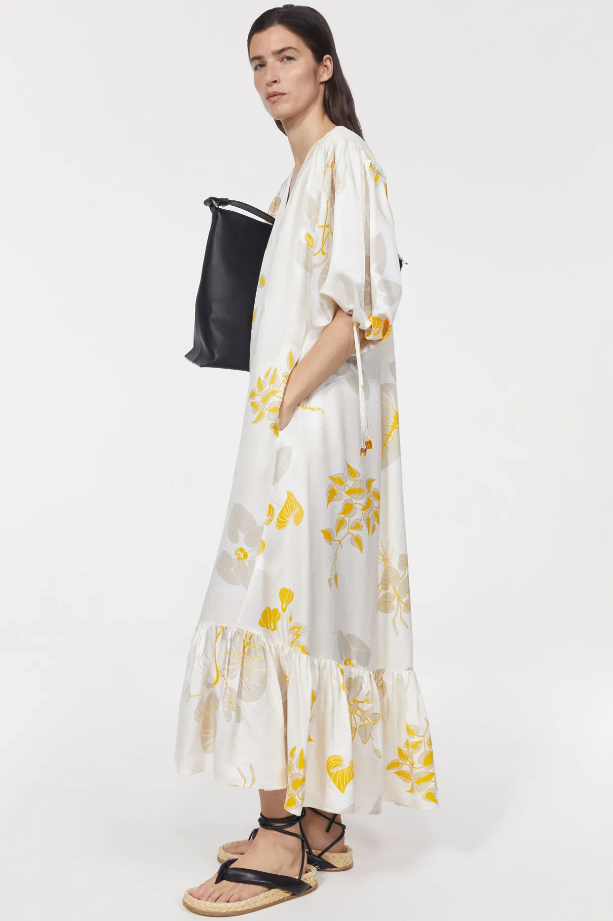 Dakota Leaf Hammered Dress^Rodebjer Outlet