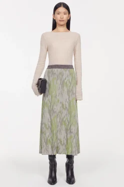 Flora Jaquard Knitted Skirt^Rodebjer Outlet