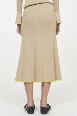 Fly Rib Knitted Skirt^Rodebjer Discount