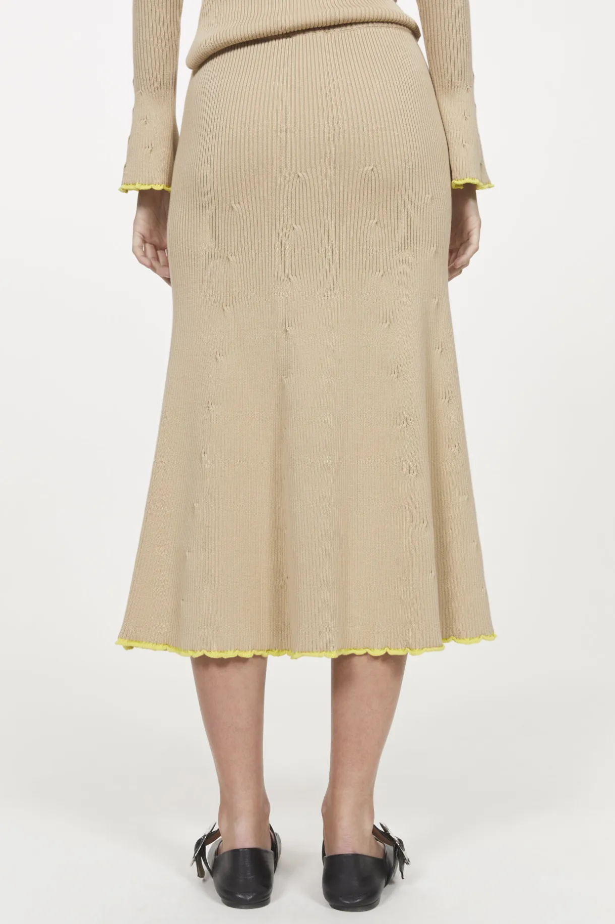 Fly Rib Knitted Skirt^Rodebjer Discount