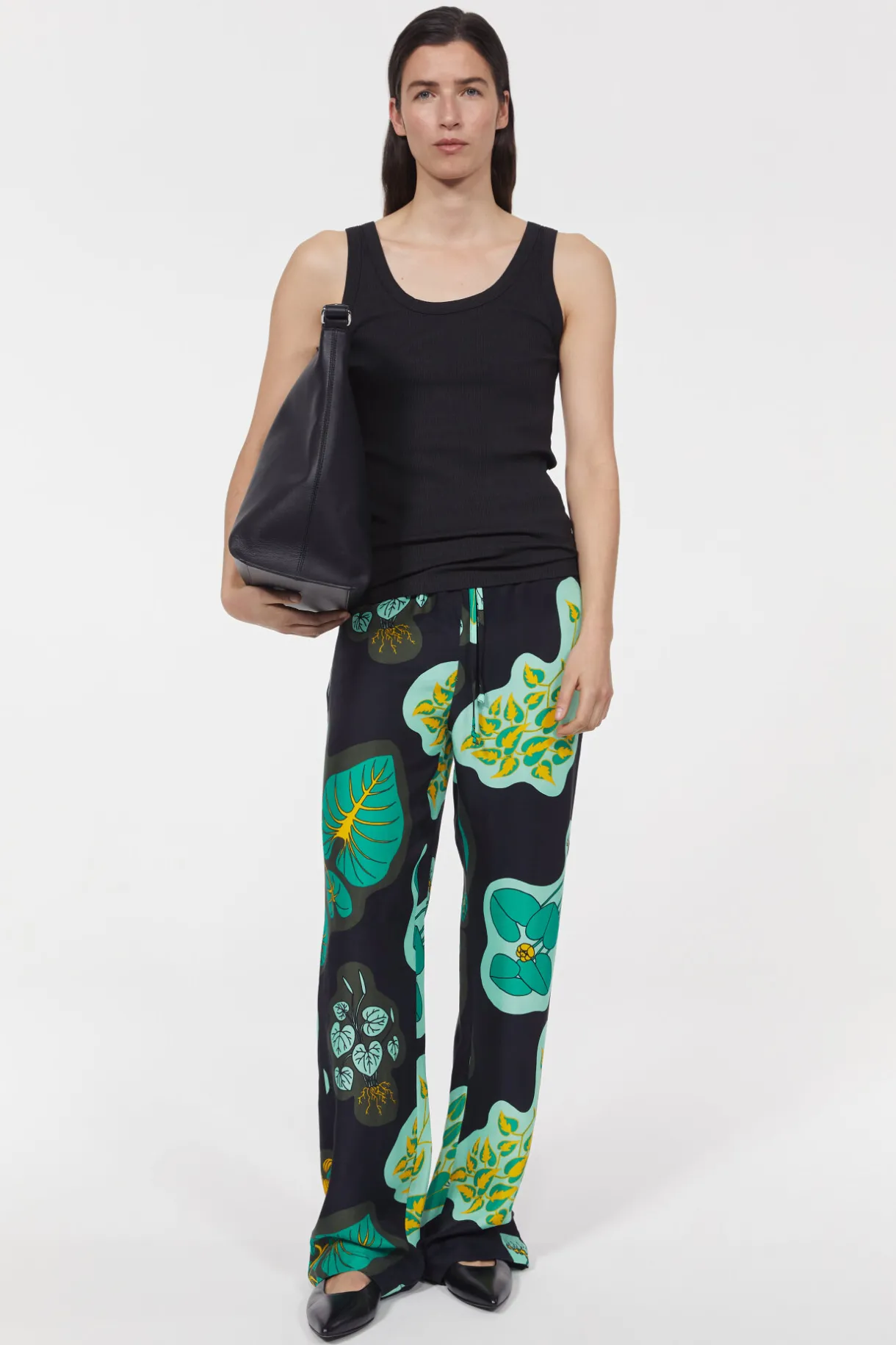Lunara Leaf Pants^Rodebjer