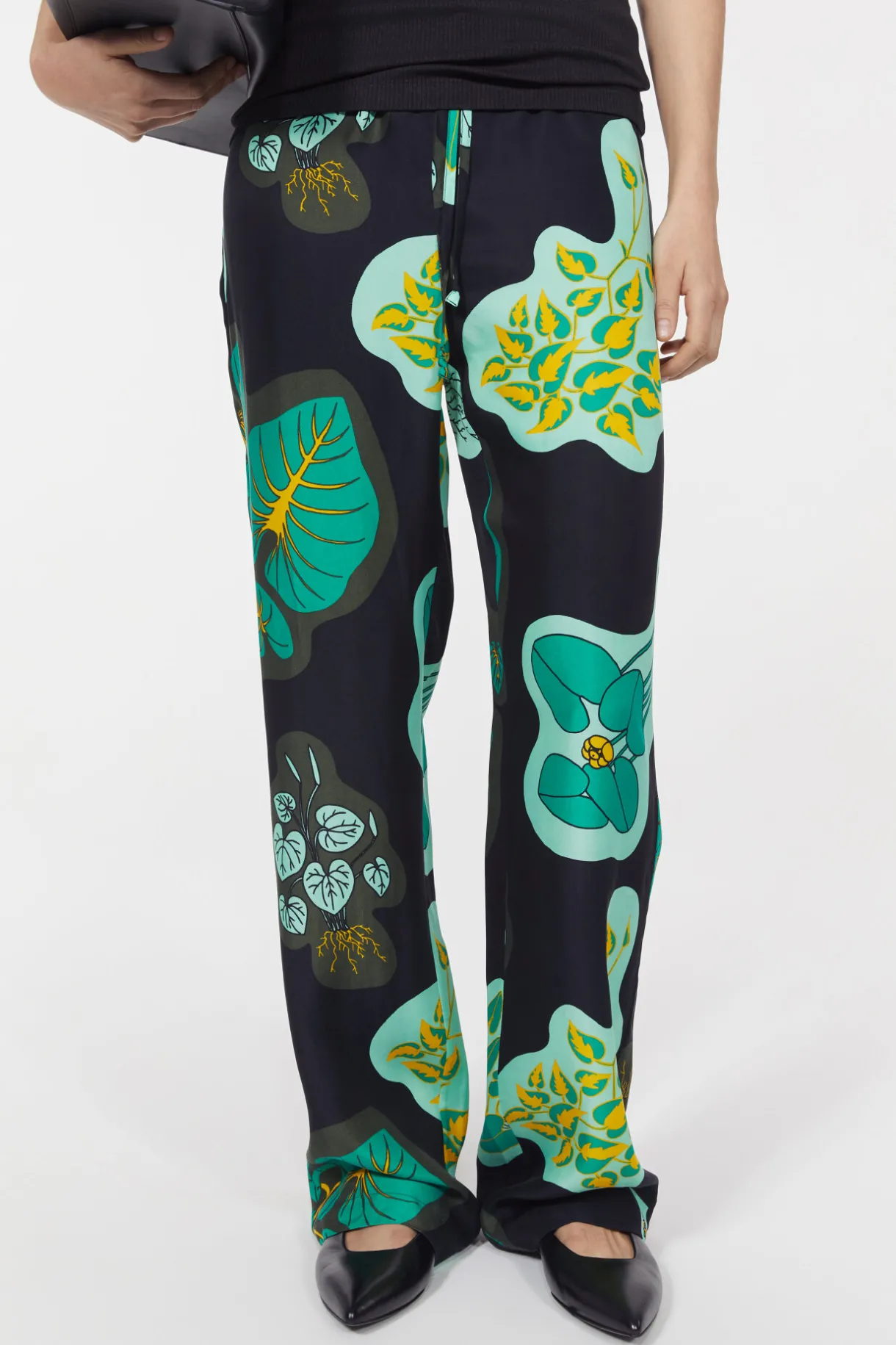 Lunara Leaf Pants^Rodebjer