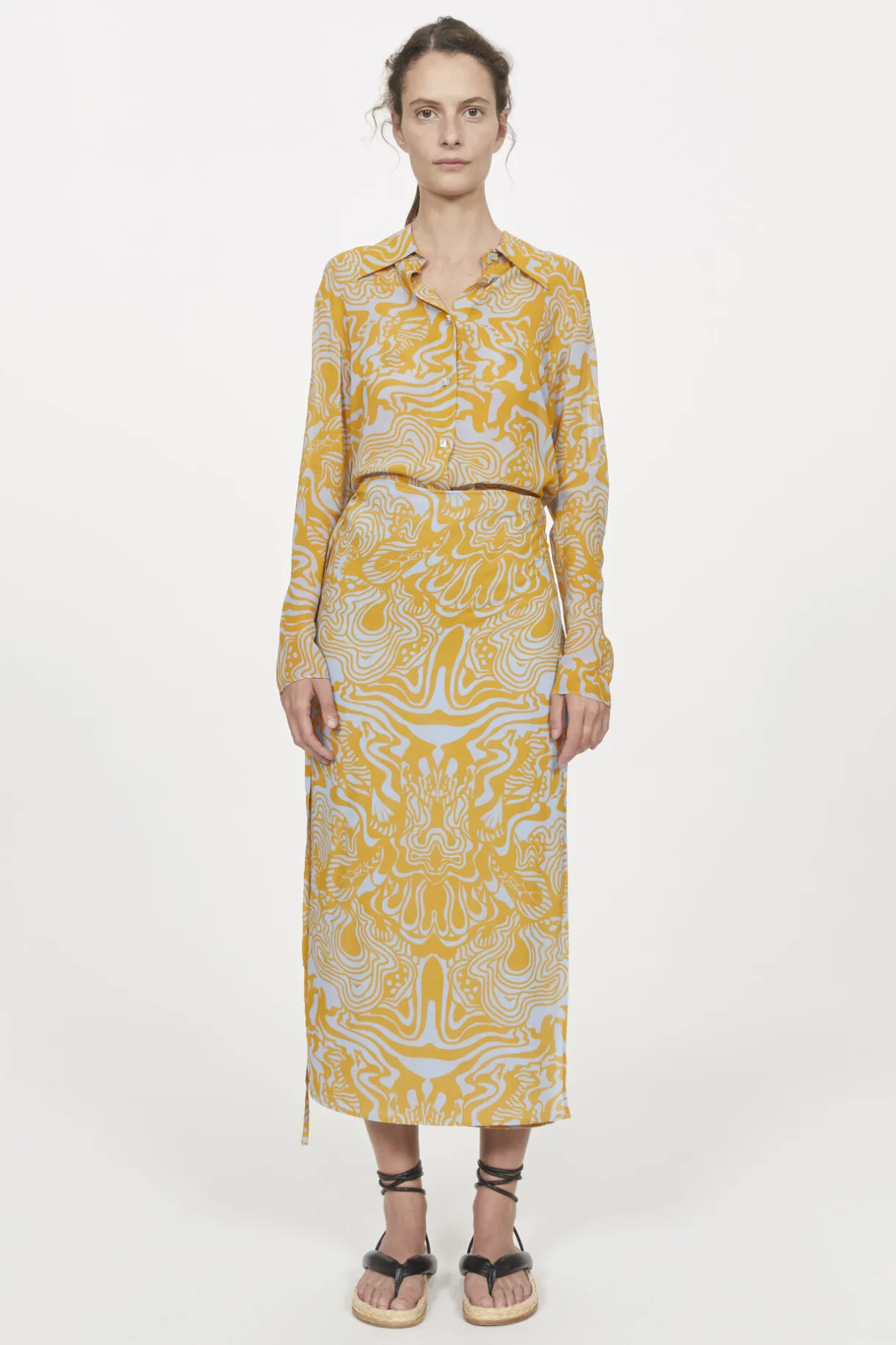 Lunata Chiffon Skirt^Rodebjer Clearance