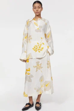 Sunshine Leaf Shirt^Rodebjer New
