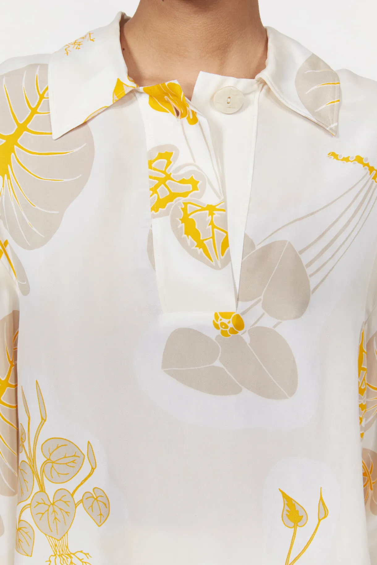 Sunshine Leaf Shirt^Rodebjer New